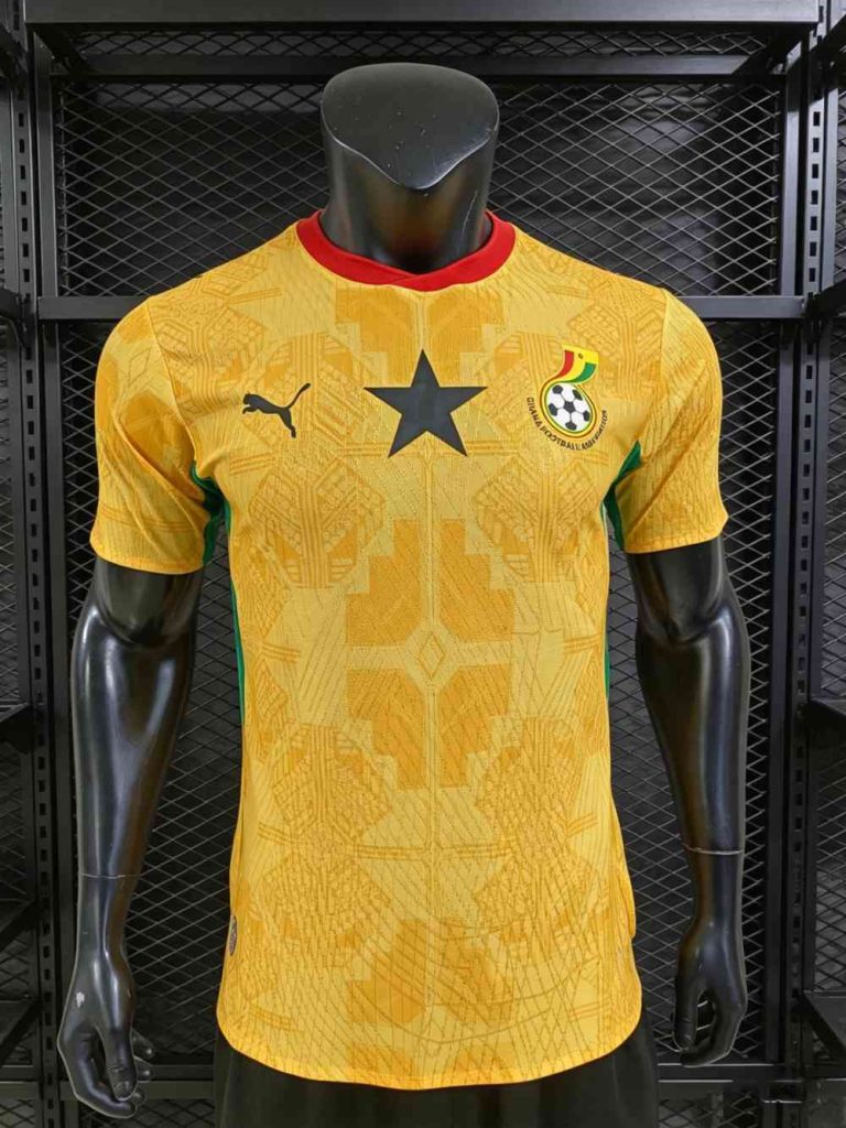 Ghana 2026 Copa Mundial de la FIFA Camiseta visitante versión jugador