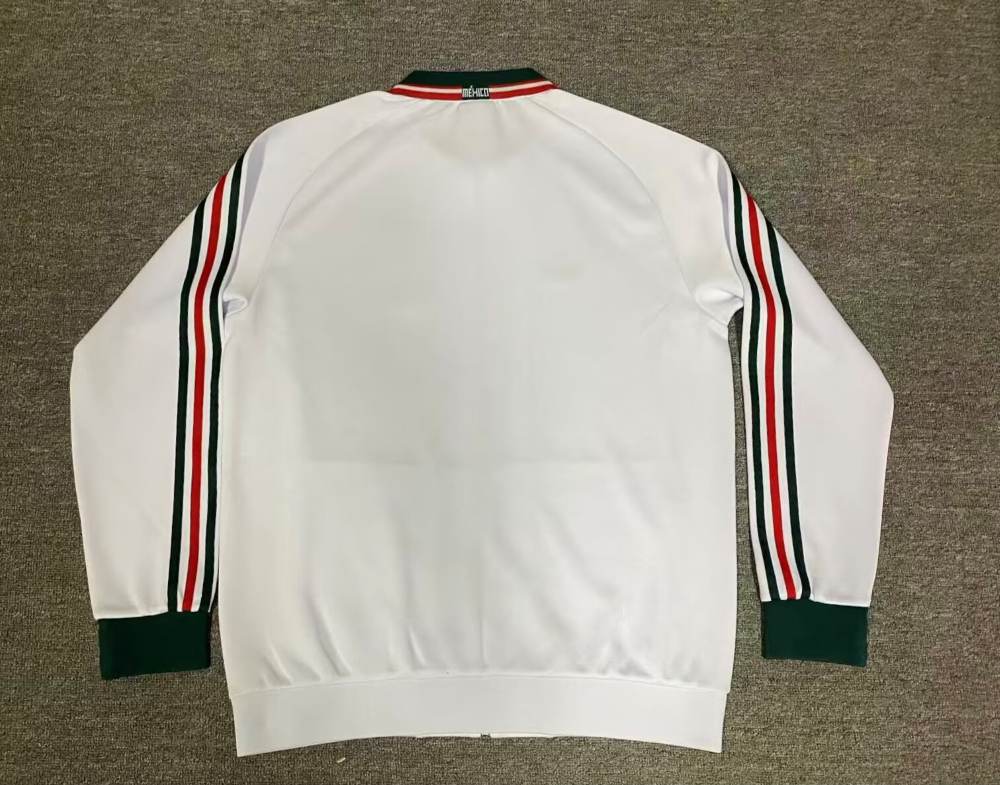 México 1986 Copa Mundial de la FIFA Visitante Chaqueta de chándal