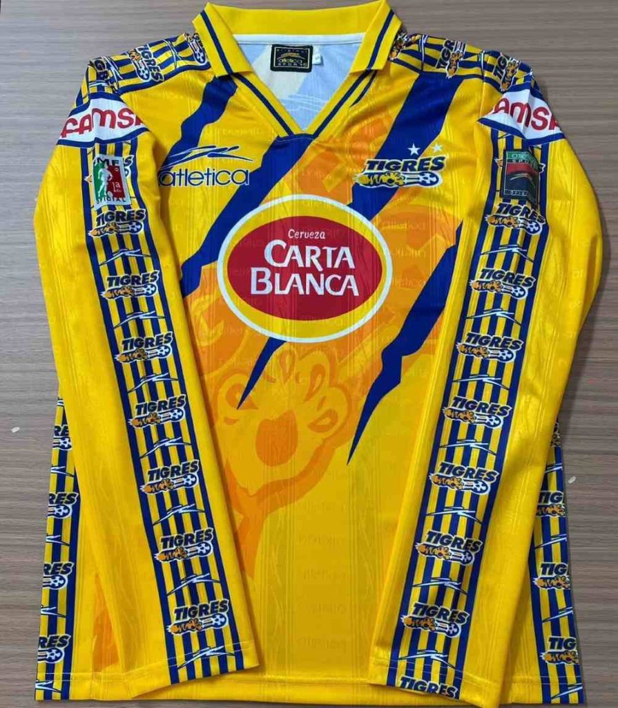 Tigres UANL 1997-98 Home Long Sleeve Shirt
