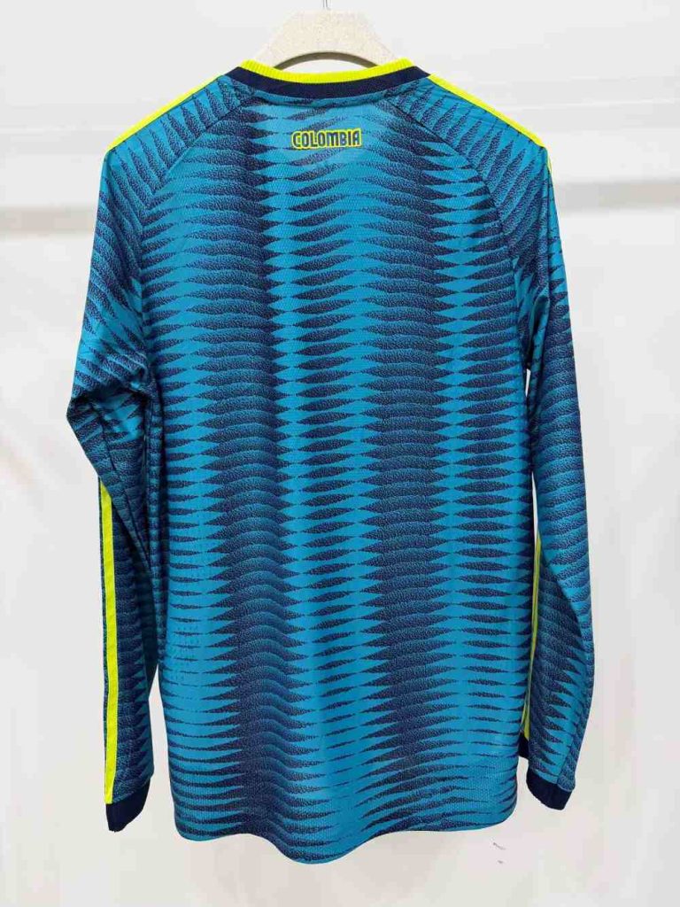 Colombia 2026 Copa Mundial de la FIFA Camiseta visitante de manga larga