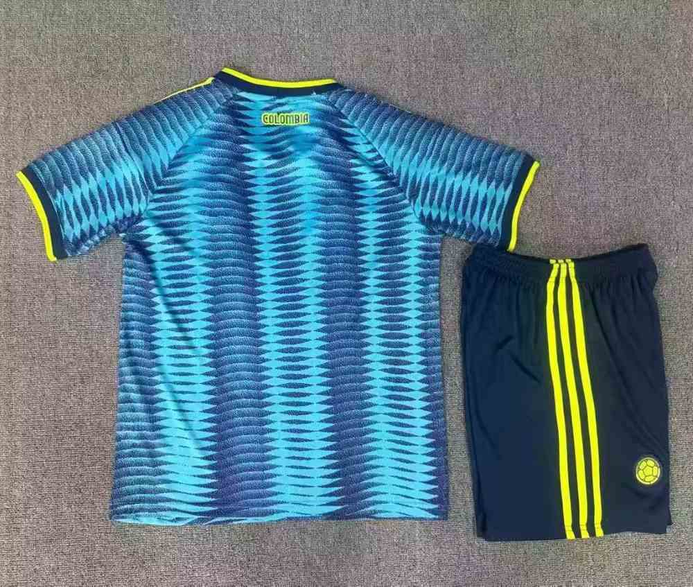 Kids Colombia 2026 FIFA World Cup Away Kit