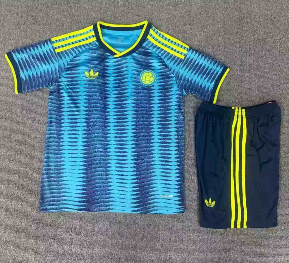 Kids Colombia 2026 FIFA World Cup Away Kit