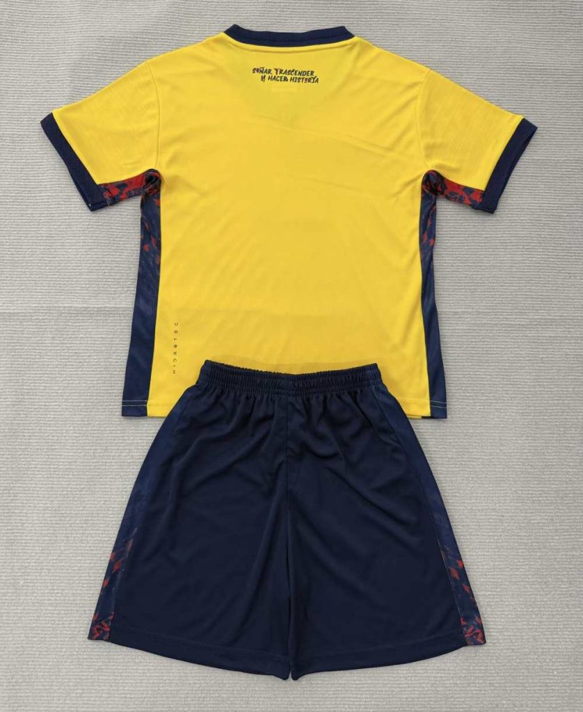 Kids Ecuador 2026 FIFA World Cup Home Kit