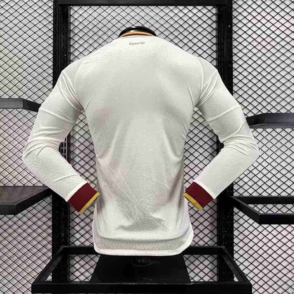 Spain 2026 FIFA World Cup Away Player Long Sleeve Shirt