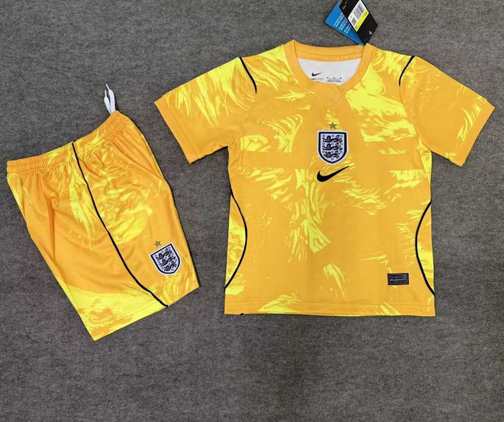 Kids England 2026 FIFA World Cup Goalkeeper Kit