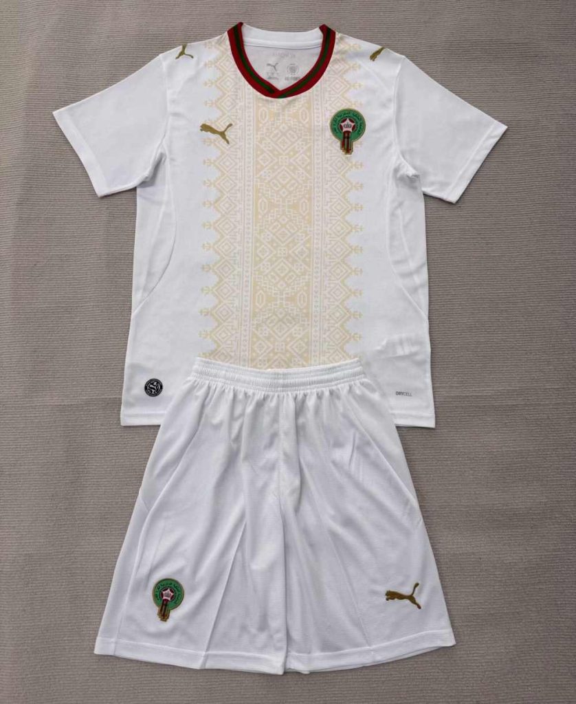 Kids Morocco 2026 FIFA World Cup Home Kit