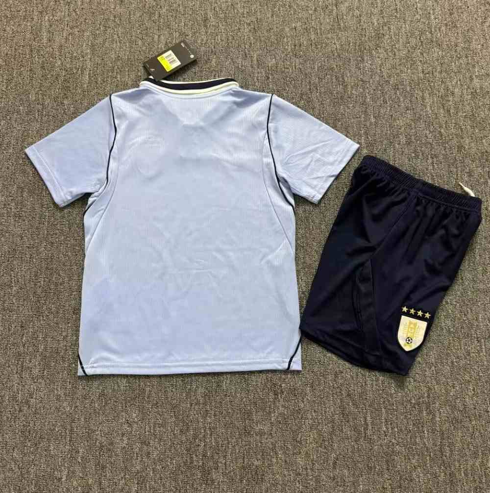Kids Uruguay 2026 FIFA World Cup Home Kit