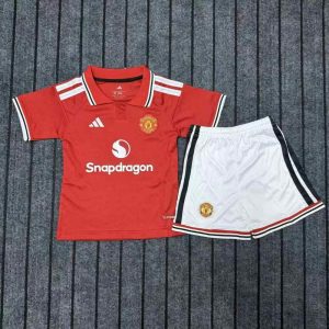 Crianças Manchester United 2026-27 Titular Kit