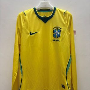 Brazil 2026 FIFA World Cup Home Long Sleeve Shirt
