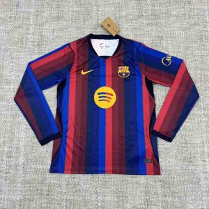 Barcelona 2026-27 Home Long Sleeve Shirt