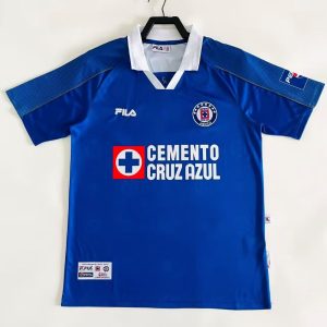 Cruz Azul 2000-01 Retro Home Shirt