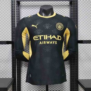 Manchester City 2026-27 Away Player Long Sleeve Shirt