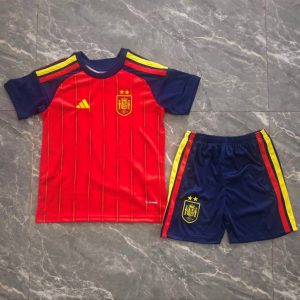 Bambini Spagna 2026 FIFA World Cup Champion 2 Stars Home Kit