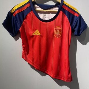 Women Spain 2026 FIFA World Cup Champion 2 Stars Home Shirt