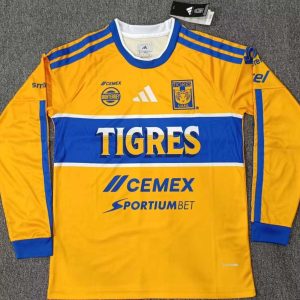 Tigres UANL 2026-27 Home Long Sleeve Shirt