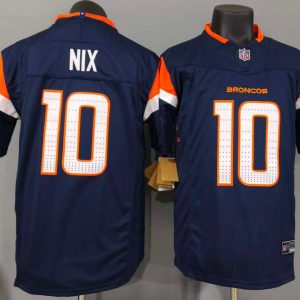 Denver Broncos Nix Navy Jersey