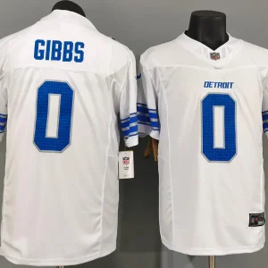 Detroit Lions Gibbs Jersey