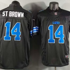 Detroit Lions St Brown Jersey