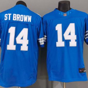 Detroit Lions St Brown Jersey