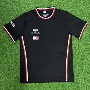 Cadillac 2026 Black Racing Camisa