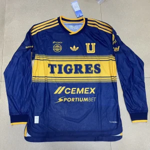 Tigres UANL 2026-27 Away Player Long Sleeve Shirt