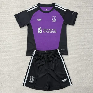 Kids Liverpool 2026-27 Goalkeeper Purple Kit