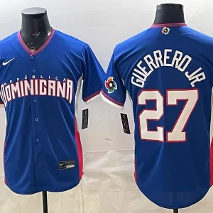 Dominican Baseball Guerrero Jr. 2026 World Baseball Jersey