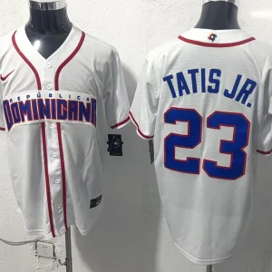 Dominican Baseball Tatis Jr. 2026 World Baseball Home Jersey