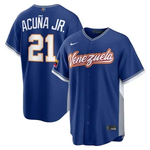 Venezuela Baseball Acuña Jr. 2026 World Baseball Jersey