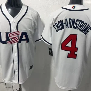 USA Baseball Crow-Armstrong 2026 World Baseball Home Jersey