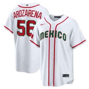 Mexico Baseball Arozarena 2026 World Baseball Home Jersey