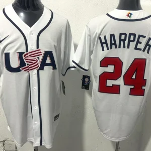 USA Baseball Harper 2026 World Baseball Home Jersey