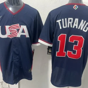USA Baseball Turang 2026 World Baseball Road Jersey