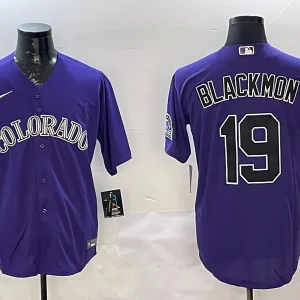 Colorado Rockies Blackmon Jersey