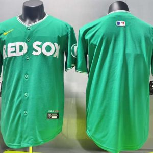 Boston Red Sox Green Jersey
