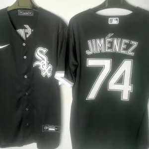 Chicago White Sox Jimenez Black Jersey
