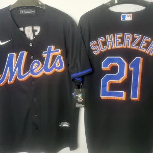 New York Mets Scherzer Jersey