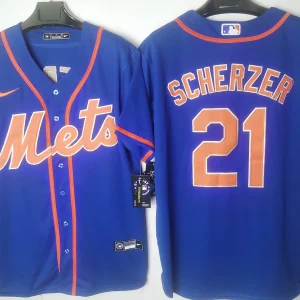 New York Mets Scherzer Jersey