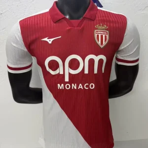 Monaco 2026-27 Home Player Shirt