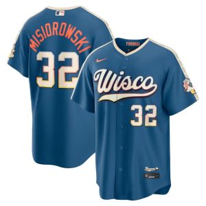 Milwaukee Brewers Misiorowski Jersey