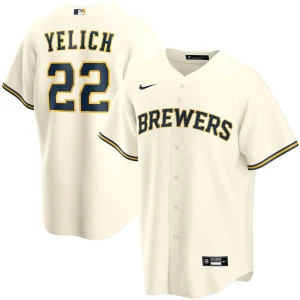 Milwaukee Brewers Yelich Jersey