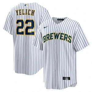 Milwaukee Brewers Yelich Jersey