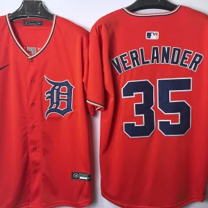 Detroit Tigers Verlander Jersey