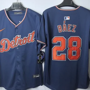 Detroit Tigers Báez Jersey