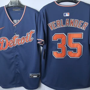Detroit Tigers Verlander Jersey