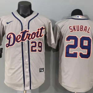 Detroit Tigers Skubal Jersey