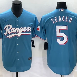 Texas Rangers Seager Jersey