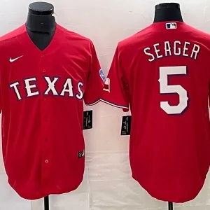 Texas Rangers Seager Jersey