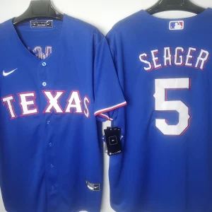 Texas Rangers Seager Jersey