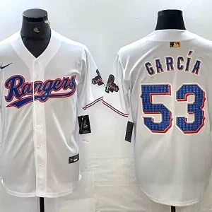 Texas Rangers Garcia Jersey
